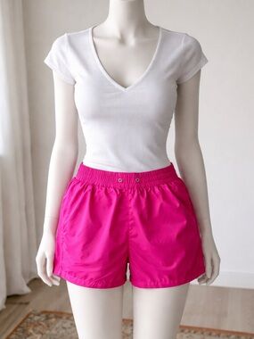 Guess Women’s Hot Pink Athletic Shorts